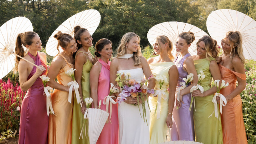 Vestidos para boda de día en jardín | según el clima