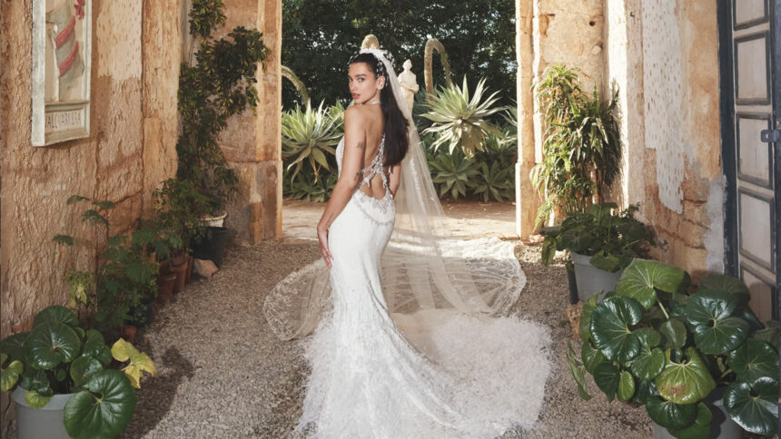 foto de Dua Lipa en su boda