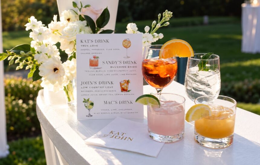 Ideas de bebidas y coctelería para sorprender a tus invitados